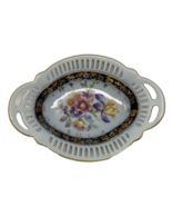 Vintage Best China Foreign Floral Trinket Dish - $262.42 MXN