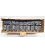 Lot of 5 EATON BR220 Circuit Breakers 20 AMP 2 Pole Type BR NEW - $1,098.64 MXN