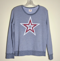 Sundry Shirt Size 1 Womens Small Star Top Gray Long Sleeve Casual Knit C... - $180.40 MXN