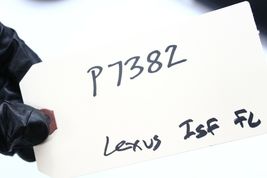 2006-2010 LEXUS IS250 IS350 ISF FRONT DRIVER LEFT SEAT TRIM PLASTIC COVER P7382 image 12