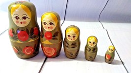 Nesting Dolls 5 Pieces, Russian Like - £47.04 GBP