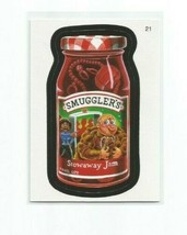 SMUGGLER&#39;S STOWAWAY JAM  2010 TOPPS WACKY PACKAGES STICKERS #21 - $4.99
