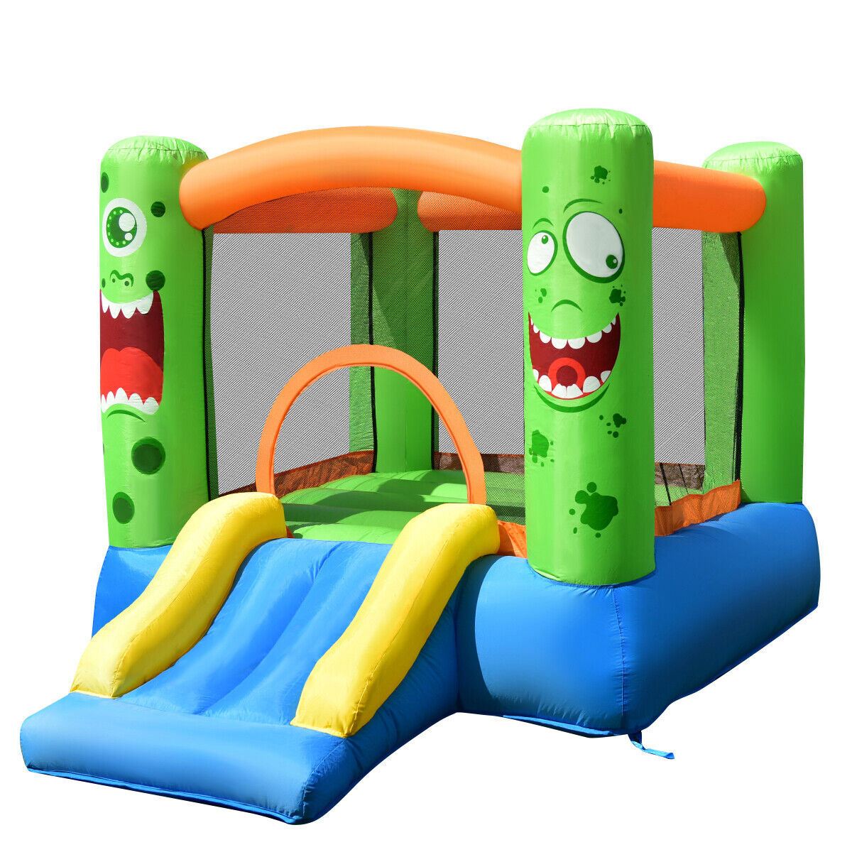 Primary image for Inflatable Bounce House Jumper Castle Kids Playhouse w/Slide Christmas Gift