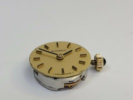 Movado With Zenith 16.5 or 165 Movement with dial - Hands - Beautiful Crown - £37.39 GBP