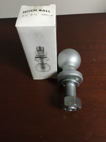 Hitch Ball 1 7/8&quot; X 3/4&quot; Shank x 2&quot; 2000 Lb Capacity-Brand New-SHIPS N 2... - $14.64