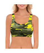 No Boundaries Ladies Wire-Free Bra with Removable Pads Camo Size XL  - $19.99