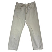 VTG Late 1970s–Early 1980s Wrangler Beige Twill Jeans High Rise Straight... - $74.20