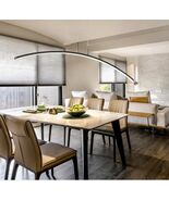 Black Horizon LED Arc Ceiling light:New In Opened Box :Scandinavian Lights - $213.83