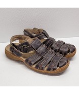 Dr. Martens Brown Leather Fisherman Closed Toe Sandal Men’s Size 10 - Read - $59.30