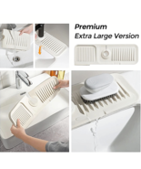 Extra Large Silicone Sponge Holder Sink Splash Guard Drainer Soap Tray 2... - $460.31 MXN