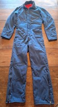 Vintage Walls Blizzard Pruf Coveralls Men&#39;s Small Regular Blue Insulated... - £36.52 GBP