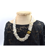 Designer Biwa Pearl Necklace with 14K Yellow Gold Hand Crafted Clasp 27 ... - $1,639.56 CAD