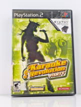 Karaoke Revolution Party Sony PlayStation 2 PS2 50 Classic, Chart-Topping Songs - £7.01 GBP