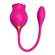 NIP Rose Vibrator for Women 12 Vibrations 7 Sucking Modes G-Spot Adult S... - $29.98