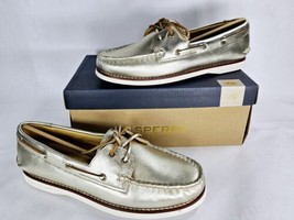 New! Size 10 Women Medium Sperry Gold Cup Authentic 2-Eye Montana Boat Shoe - £79.92 GBP