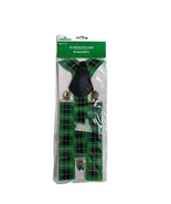 New St Patricks Day Suspenders OSFM Green White Fun Party - £5.27 GBP