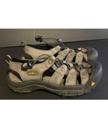 Keen Mens Water Shoes Brown Leather Sandals Hiking Slip-On Size 7 - $33.59