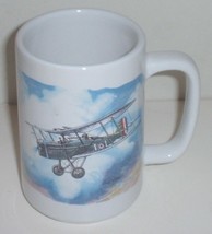 WWI biplanes Crossroads ceramic coffee tea mug S.E. 5 &amp; Fokker D. VII - €13,12 EUR