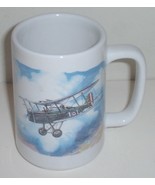 WWI biplanes Crossroads ceramic coffee tea mug S.E. 5 &amp; Fokker D. VII - €13,02 EUR