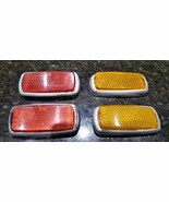 1 (ONE) OEM MERCEDES-BENZ W108 &amp; W109 1967-73 REFLEXIVE MARKER  FRONT A/... - $122.40 CAD