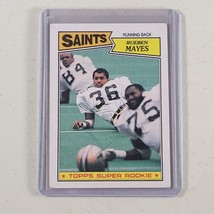 Rueben Mayes #274 Autographed Card New Orleans Saints Super Rookie 1987 Topps - £9.17 GBP
