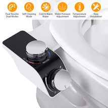 Bidet Attachment for Toilet  Toilet Bidet Sprayer with Temperature Press... - £45.86 GBP