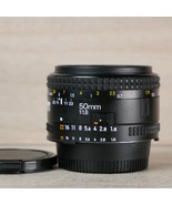 Nikon AF NIKKOR 50mm 1:1.8 SLR DSLR Camera Lens *GOOD/TESTED* - £45.77 GBP