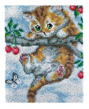 Kitten in Tree Rug Latch Hooking Kit - $99.99+