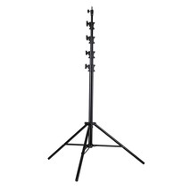 Mz Series Air-Cushioned Light Stand, (15&#39; 5-Section - Black) # - £80.58 GBP