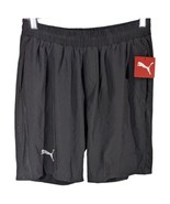 Puma Mens Woven Running Shorts Size L Large with Drawstring Pockets 8.5&quot; - £22.91 GBP