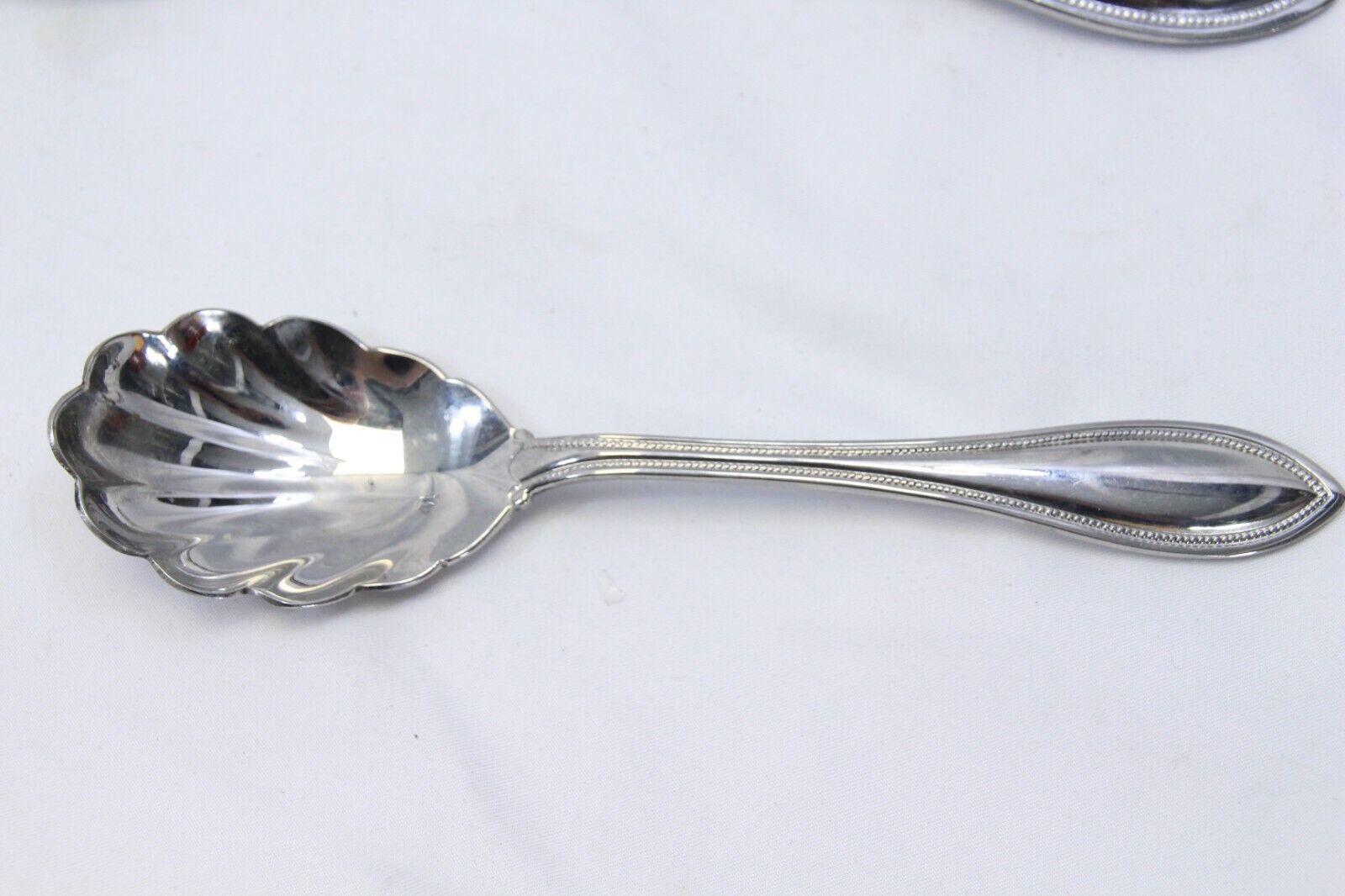 Oneida Arbor American Harmony  Serving Spoons Sugar Spoon Stainless  Lot of 3 Item image 6