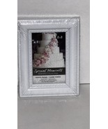 ONE BEAUTIFUL PHOTO FRAME WHITE 2 X 3 (5X7.6 CM)  - $9.58 CAD