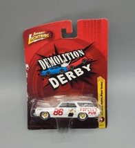 Johnny Lightning Demolition Derby 1973 Chevy Caprice Wagon &quot;Crusher&quot; Jl15  - £19.32 GBP
