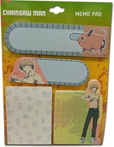 Chainsaw Man Die Cut Memo Note Pad Anime Licensed NEW - £6.73 GBP