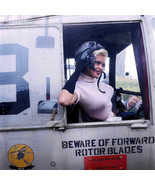 Jayne Mansfield Leaves for Rotterdam Helicopter Actress Photo Poster Col... - $26.99+