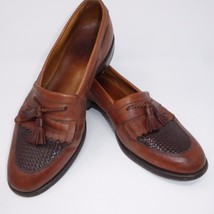 Vintage Allen Edmonds Cody Brown Leather Mens Loafers Size Us 13 B Made In Usa - £70.04 GBP
