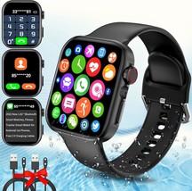 Smart Watch for Men Women Compatible with iPhone Samsung Android Phone 1... - £41.87 GBP