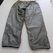 Catalina Average Ladies Gray Windbreaker Jogger Pants Leg Zipper Size XL (16/18) image 12