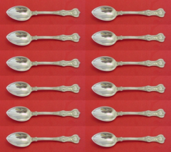 English King by Tiffany and Co Sterling Silver Demitasse Spoon Set 12 pi... - £550.63 GBP