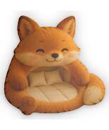 Cozy Fox Bed Lounger Faux Fur - Shaped Pillow - $865.49 MXN+