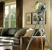 Search Light With Tripod Stand Home Decor Spotlight Nautical item - £282.94 GBP