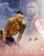 Colby Covington Signed UFC 16x20 Collage Photo JSA ITP - £105.66 GBP