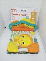 New Bright Starts Teethe & Read Take-Along Toy Soft Book Ages 3 months + Crinkle image 4