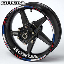 HONDA HRC Fireblade Wheel Decals – Black Rim Stickers - $29.99