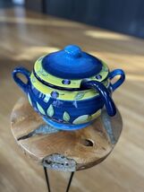 Laurie Gates Los Angeles Pottery Soup Tureen Handpainted - $89.10