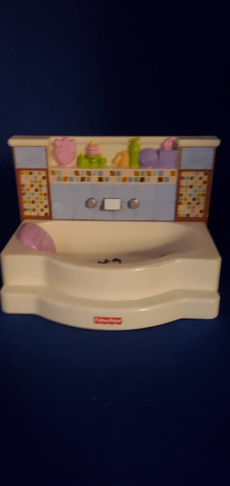 Fisher Price Loving Family Dollhouse Bathtub Furniture Accessory  - $10.00