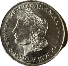 1978 San Diego Coinarama Medal, Morgan Dollar Design, Bronze - £3.94 GBP