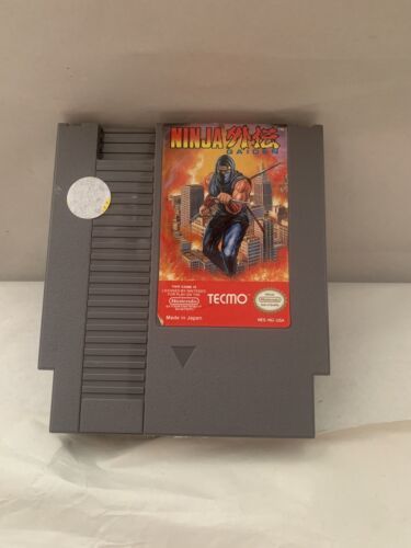 Ninja Gaiden Tecmo NES Nintendo Entertainment System Video Game Very Good Tested - $9.49