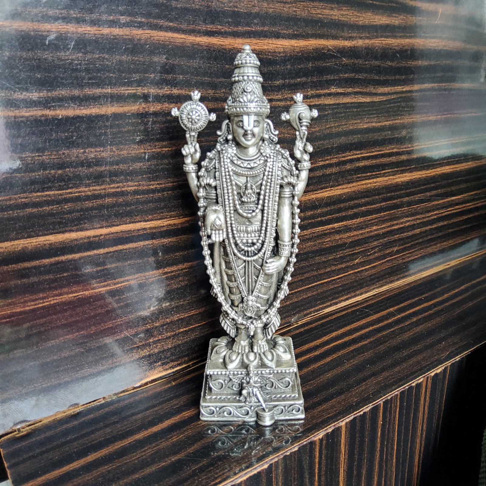 BIS HALLMARKED 925 Silver Antique Balaji Idol - pure silver gift items