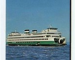 Puget Sound Washington State Ferries Scenic Guide and Map 1960&#39;s - $17.82